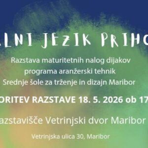 Vabljeni na otvoritev razstave dijakov – Vizualni jezik prihodnosti